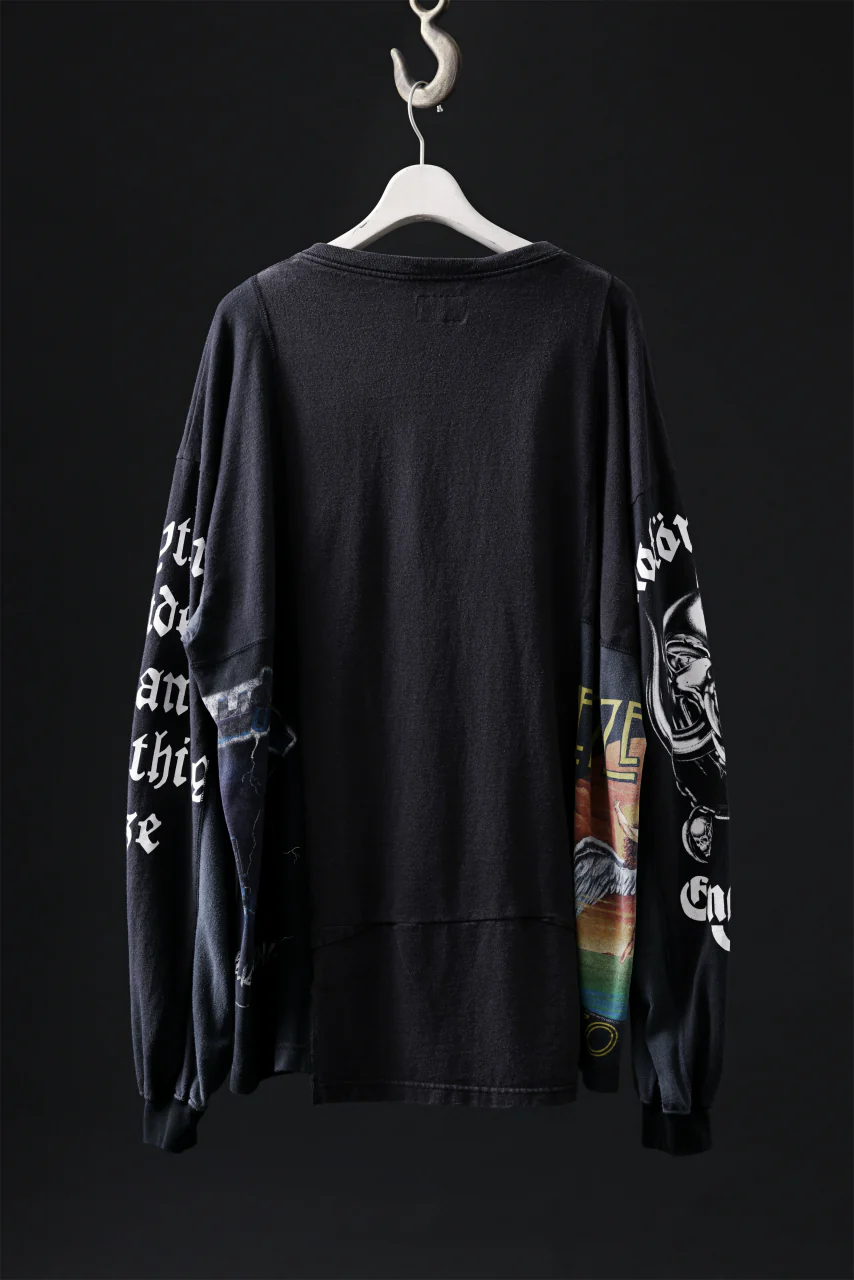CHANGES VINTAGE REMAKE QUINTET PANEL LONG SLEEVE TEE (MULTI #Z-JH) - Image 2