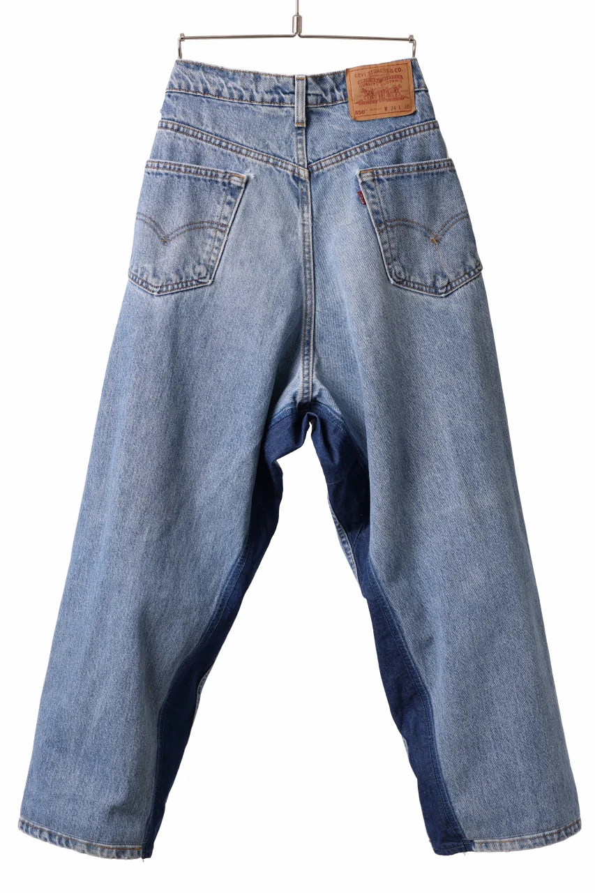 CHANGES VINTAGE REMAKE REGULAR FIT DENIM JOINT PANTS / VINTAGE DENIM (INDIGO #A) - Image 4