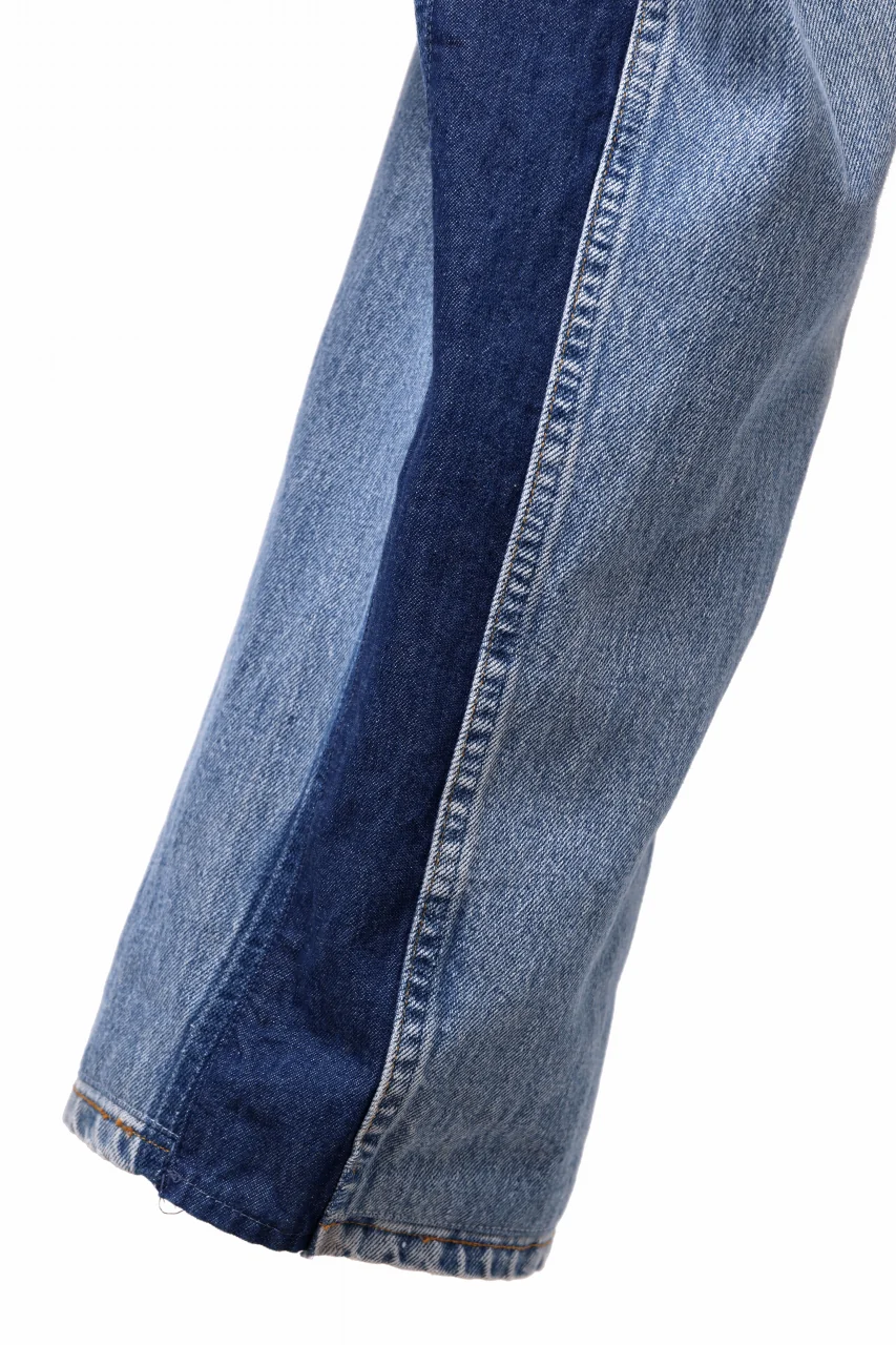 CHANGES VINTAGE REMAKE REGULAR FIT DENIM JOINT PANTS / VINTAGE DENIM (INDIGO #A) - Image 9
