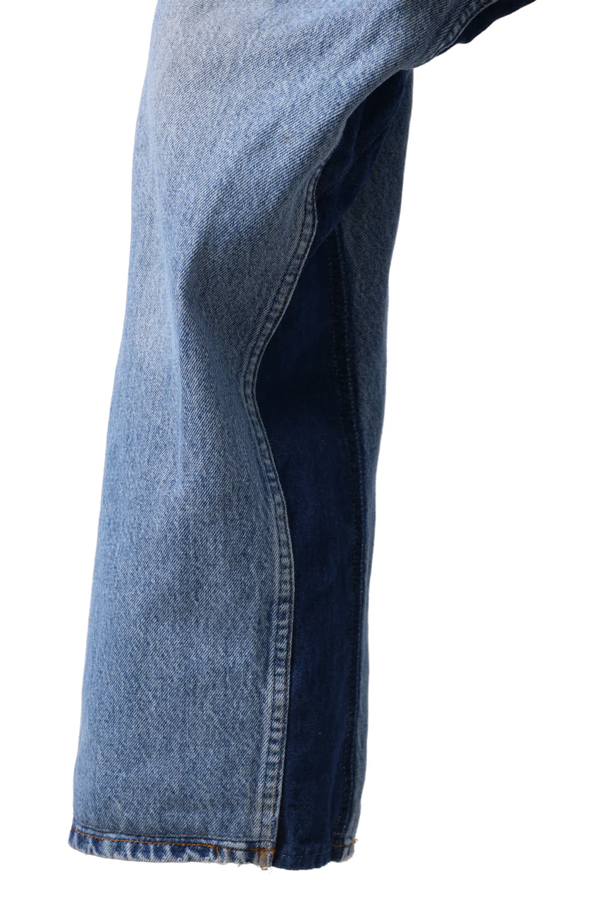 CHANGES VINTAGE REMAKE REGULAR FIT DENIM JOINT PANTS / VINTAGE DENIM (INDIGO #B) - Image 8