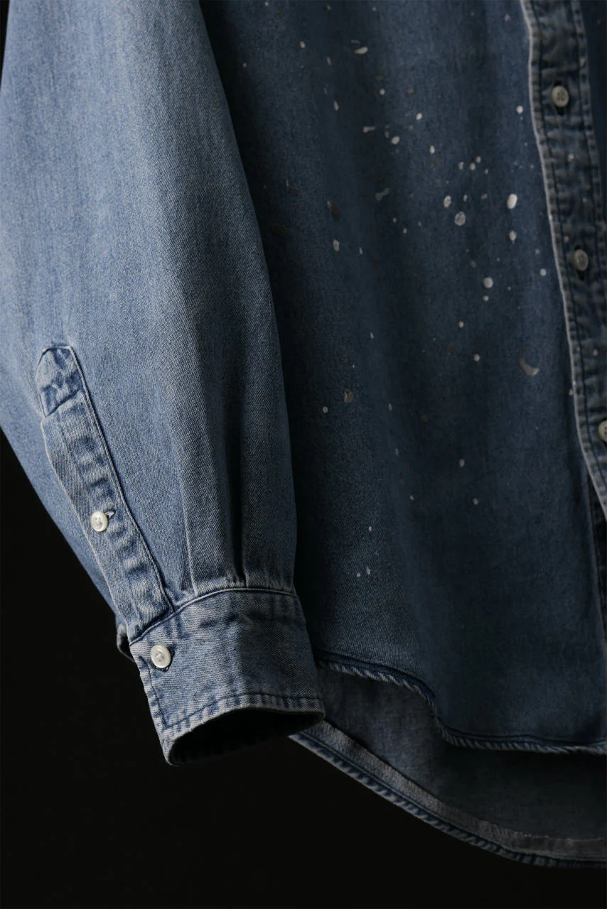 CHANGES VINTAGE REMAKE RL-DENIM SHIRT (INDIGO #A) - Image 7