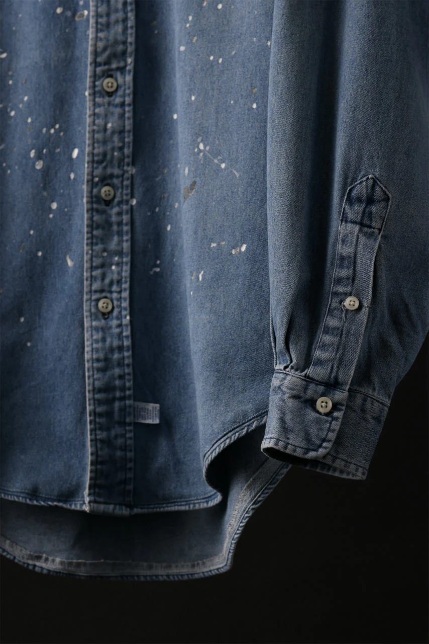 CHANGES VINTAGE REMAKE RL-DENIM SHIRT (INDIGO #A) - Image 9