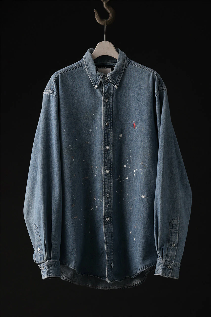 CHANGES VINTAGE REMAKE RL-DENIM SHIRT (INDIGO #B)