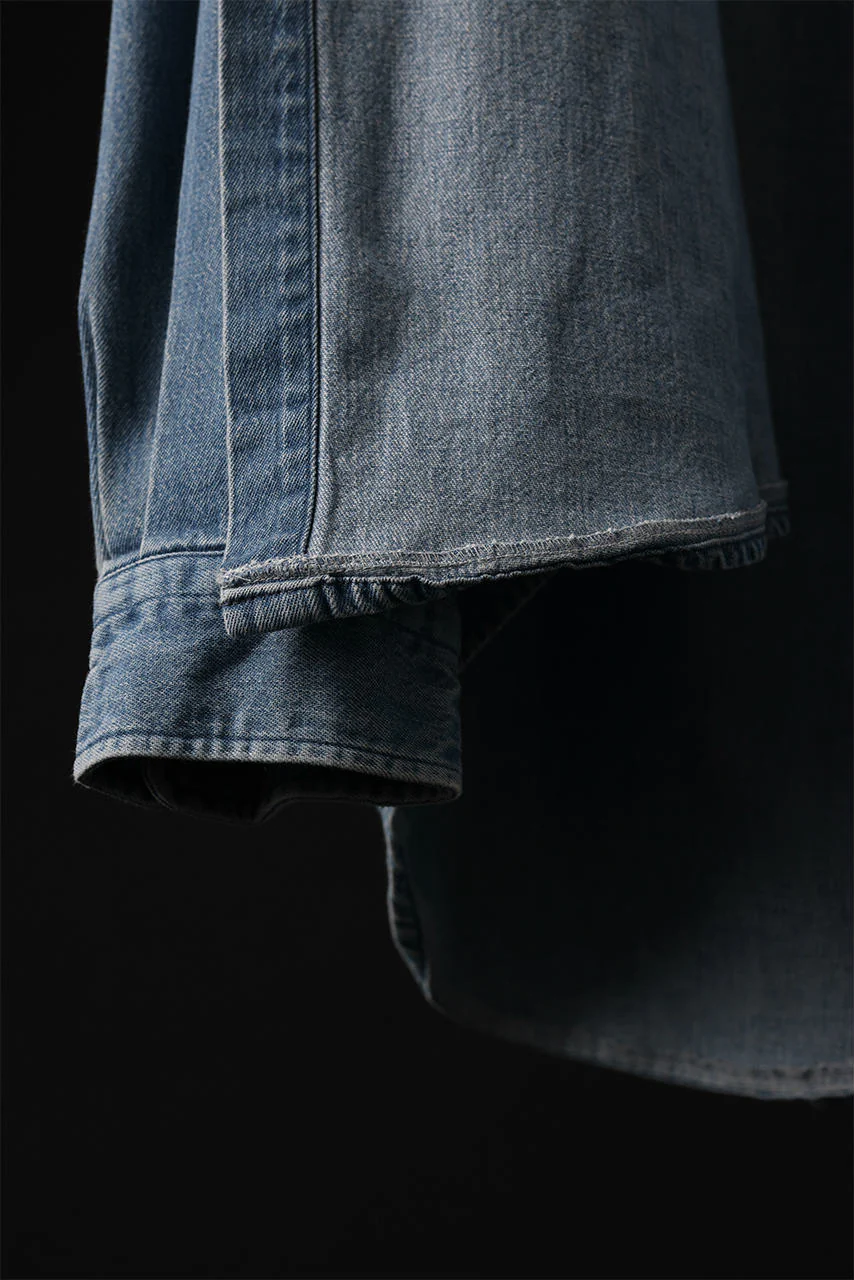 CHANGES VINTAGE REMAKE RL-DENIM SHIRT (INDIGO #B) - Image 10