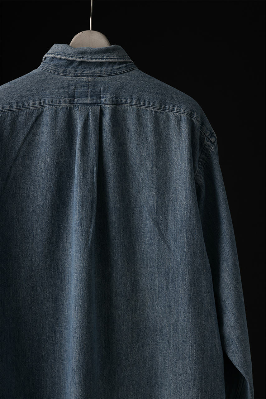 CHANGES VINTAGE REMAKE RL-DENIM SHIRT (INDIGO #B) - Image 12