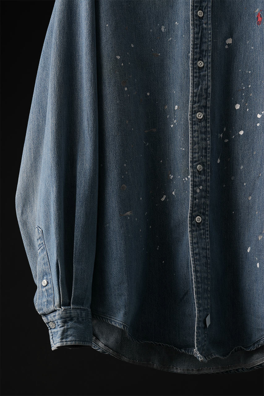 CHANGES VINTAGE REMAKE RL-DENIM SHIRT (INDIGO #B) - Image 6