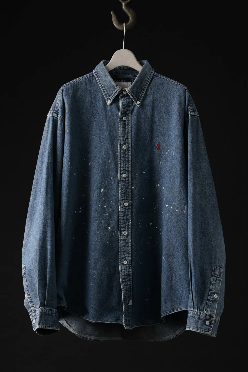 CHANGES VINTAGE REMAKE RL-DENIM SHIRT (INDIGO #C)