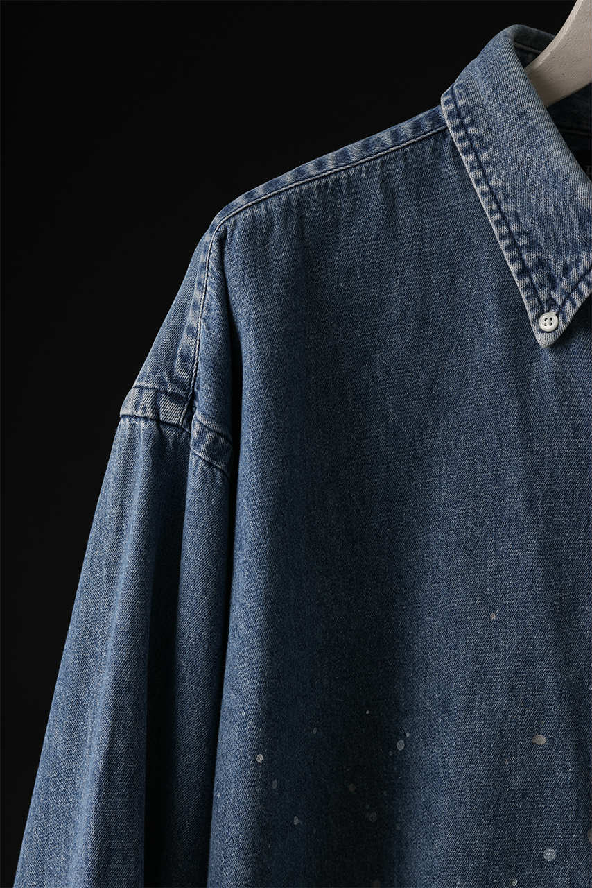CHANGES VINTAGE REMAKE RL-DENIM SHIRT (INDIGO #C) - Image 7