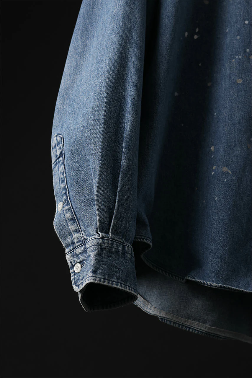 CHANGES VINTAGE REMAKE RL-DENIM SHIRT (INDIGO #C) - Image 8