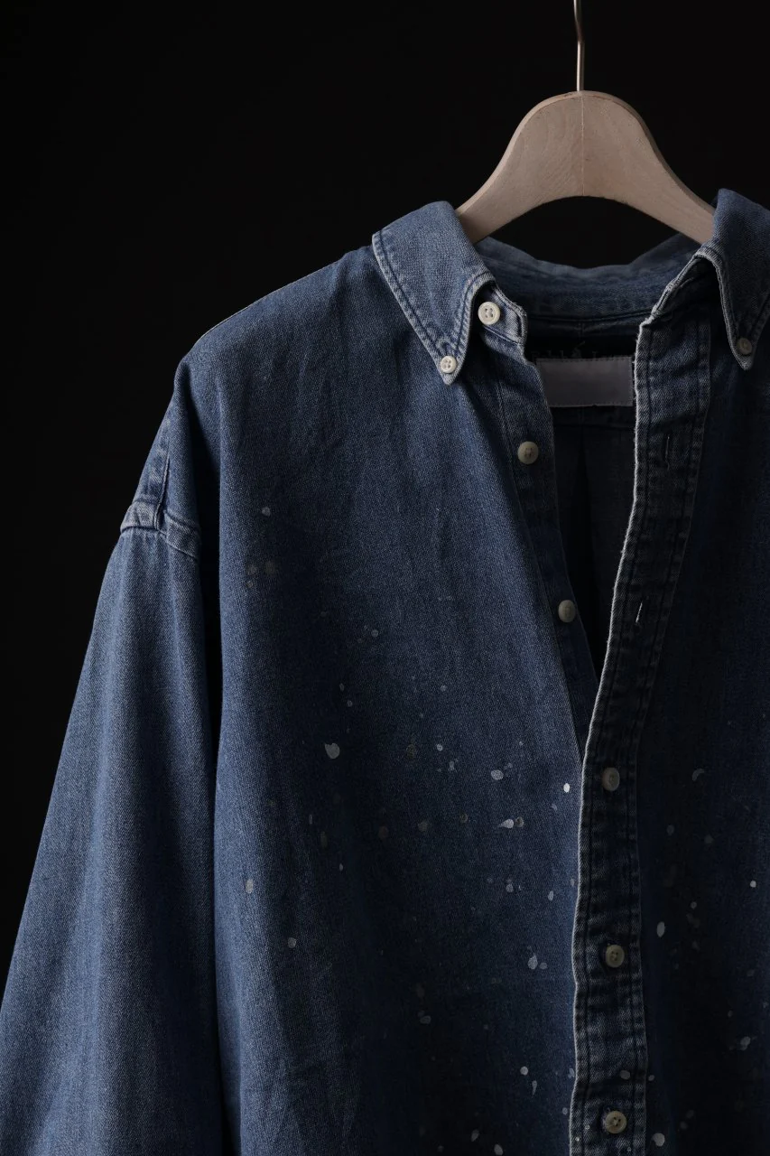CHANGES VINTAGE REMAKE RL-DENIM SHIRT (INDIGO #D) - Image 10