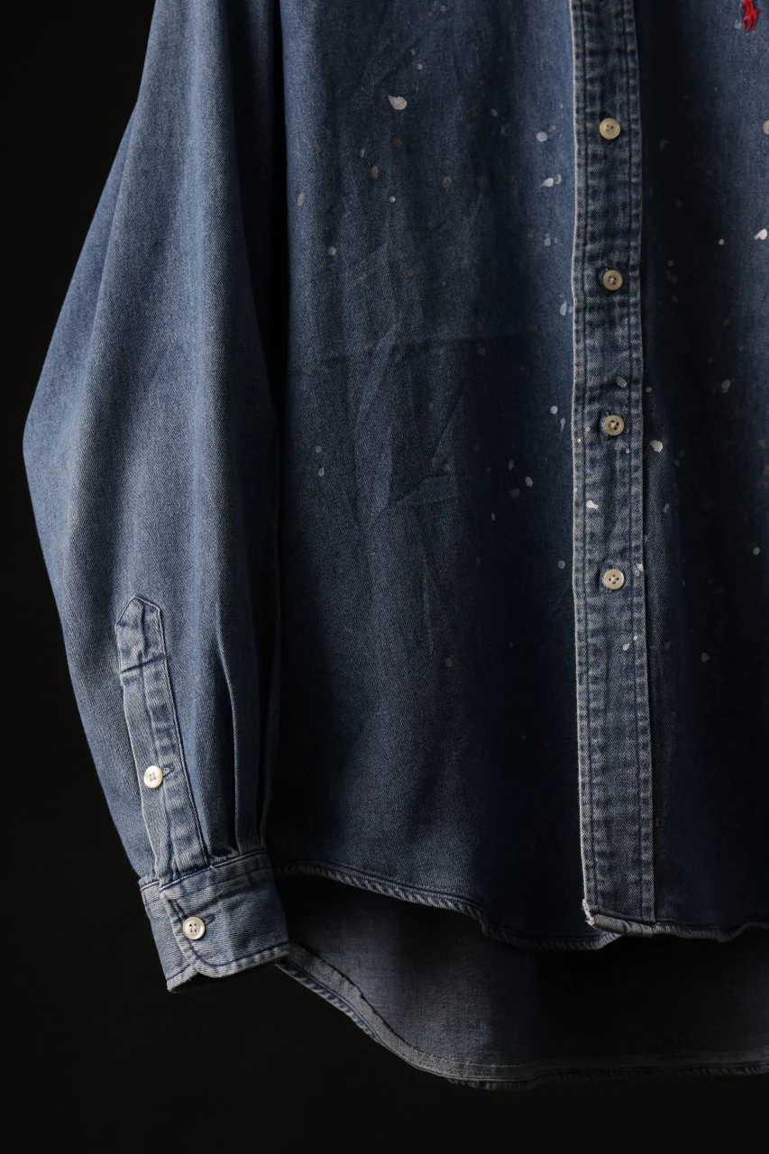 CHANGES VINTAGE REMAKE RL-DENIM SHIRT (INDIGO #D) - Image 6
