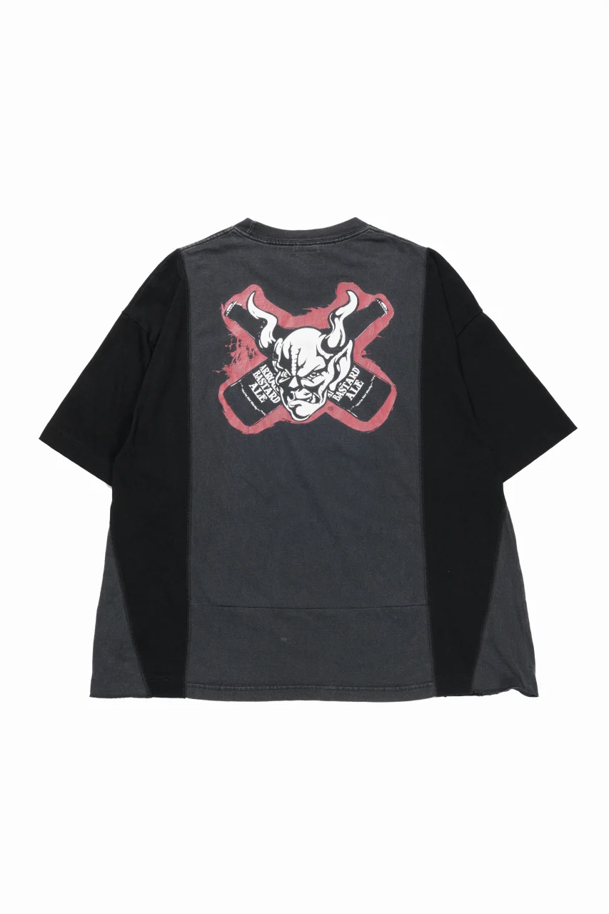 CHANGES exclusive VINTAGE REMAKE SHORT SLEEVE TEE (BLACK #A) - Image 5