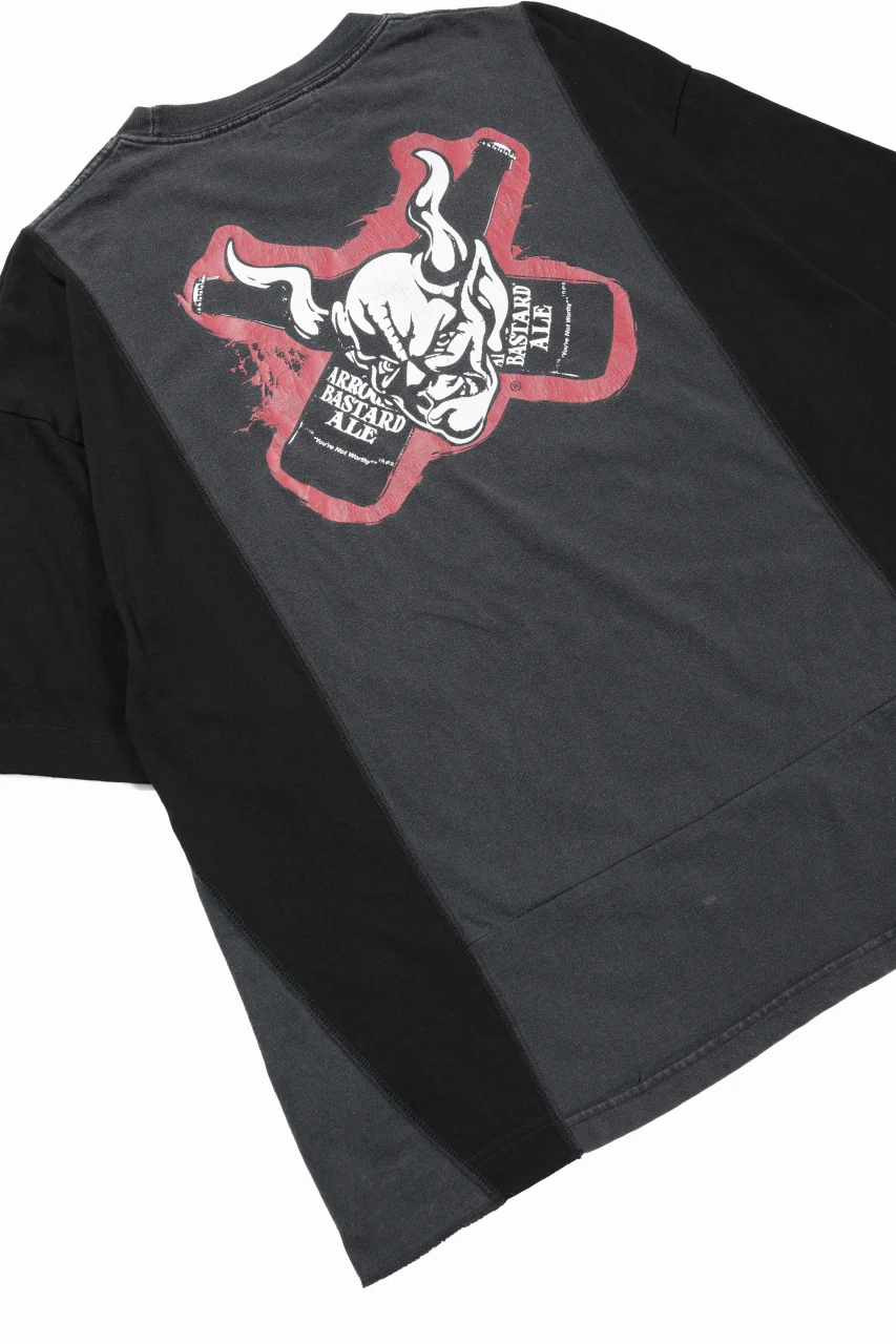 CHANGES exclusive VINTAGE REMAKE SHORT SLEEVE TEE (BLACK #A) - Image 6