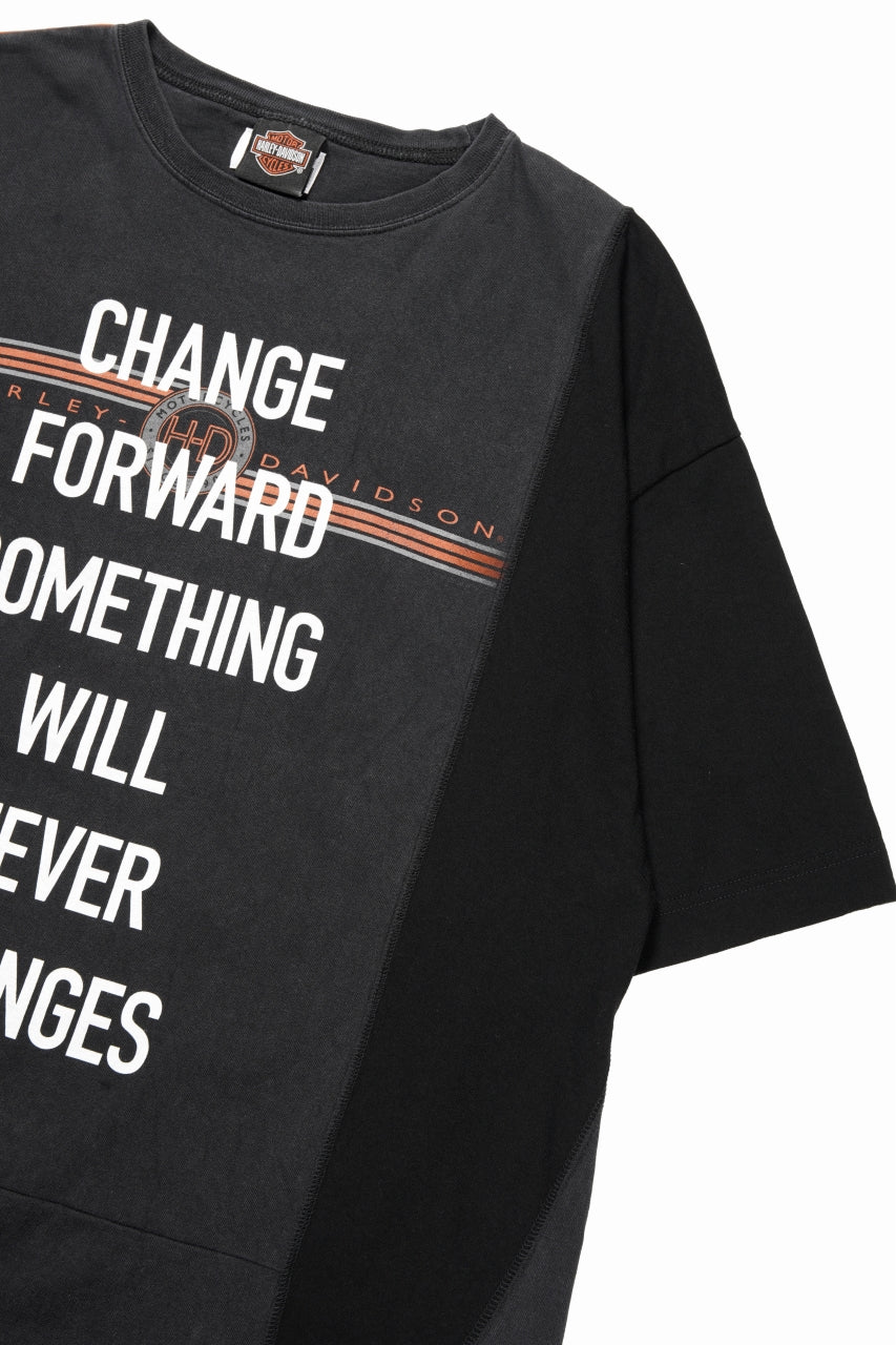 CHANGES exclusive VINTAGE REMAKE SHORT SLEEVE TEE (BLACK #C) - Image 2