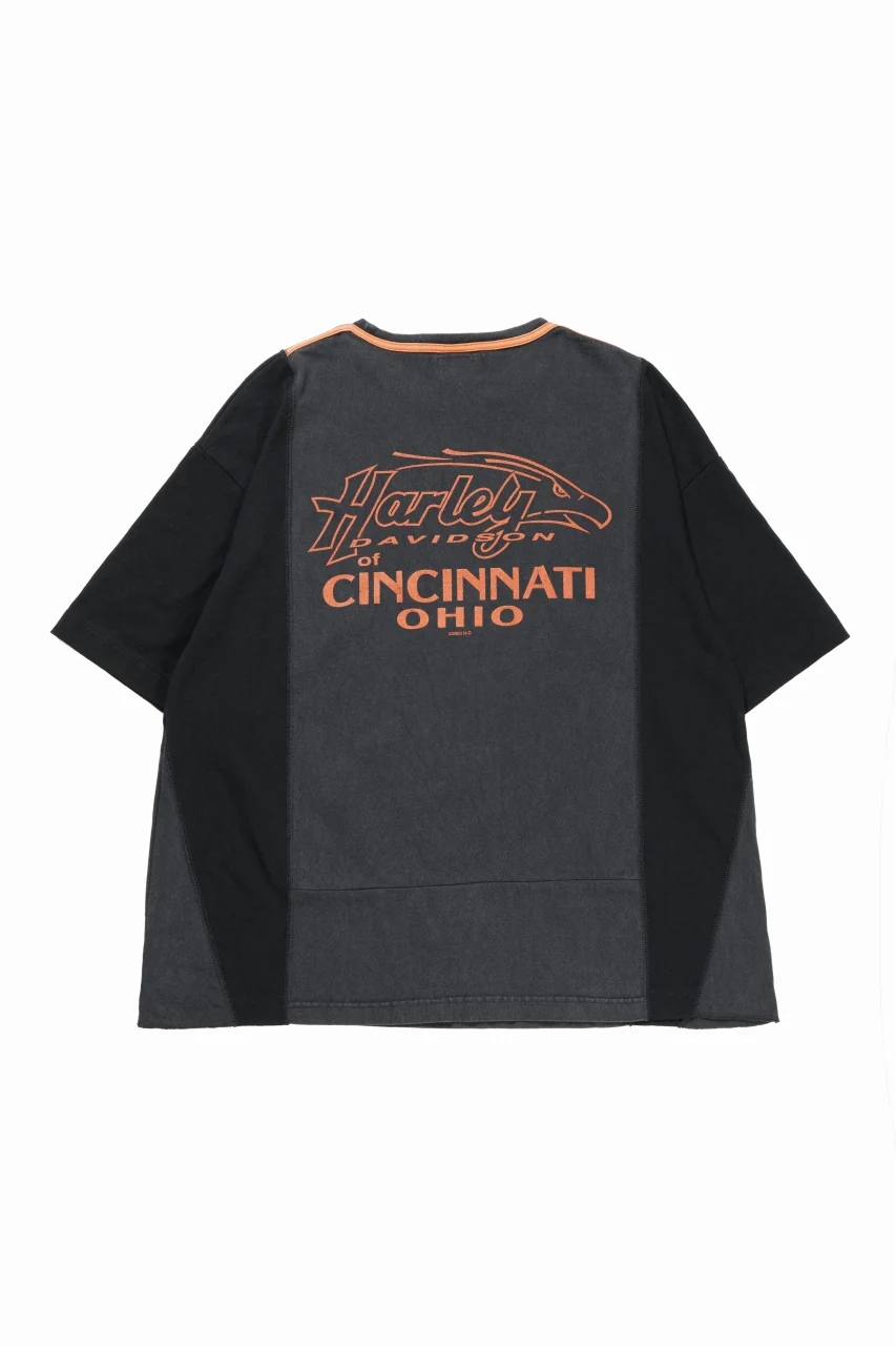 CHANGES exclusive VINTAGE REMAKE SHORT SLEEVE TEE (BLACK #C) - Image 4