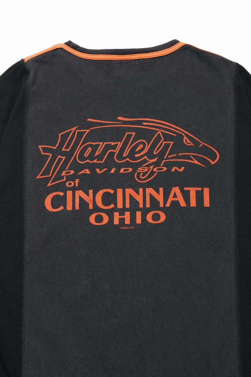 CHANGES exclusive VINTAGE REMAKE SHORT SLEEVE TEE (BLACK #C) - Image 5