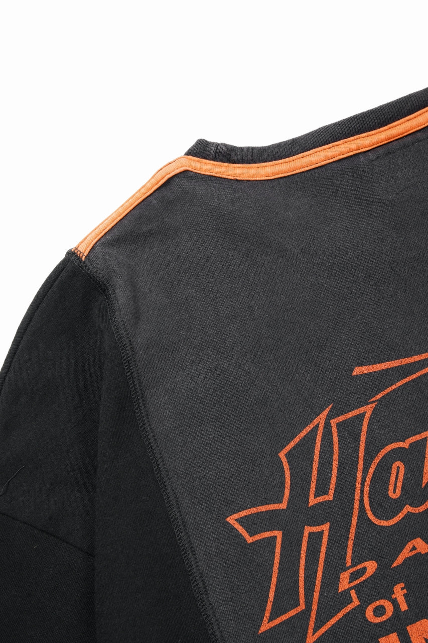 CHANGES exclusive VINTAGE REMAKE SHORT SLEEVE TEE (BLACK #C) - Image 7