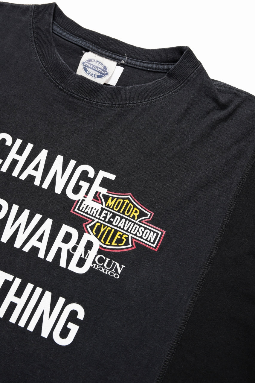 CHANGES exclusive VINTAGE REMAKE SHORT SLEEVE TEE (BLACK #E) - Image 3
