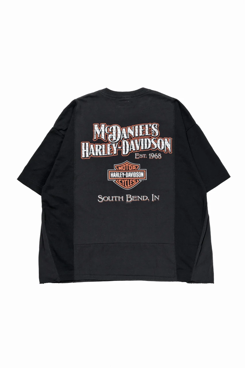 CHANGES exclusive VINTAGE REMAKE SHORT SLEEVE TEE (BLACK #F) - Image 6
