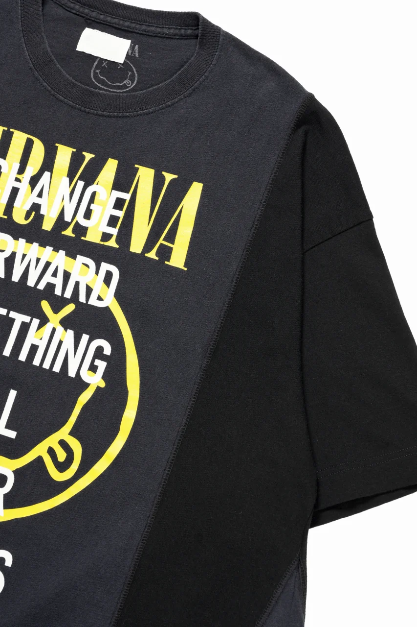 CHANGES exclusive VINTAGE REMAKE SHORT SLEEVE TEE (BLACK #I) - Image 3