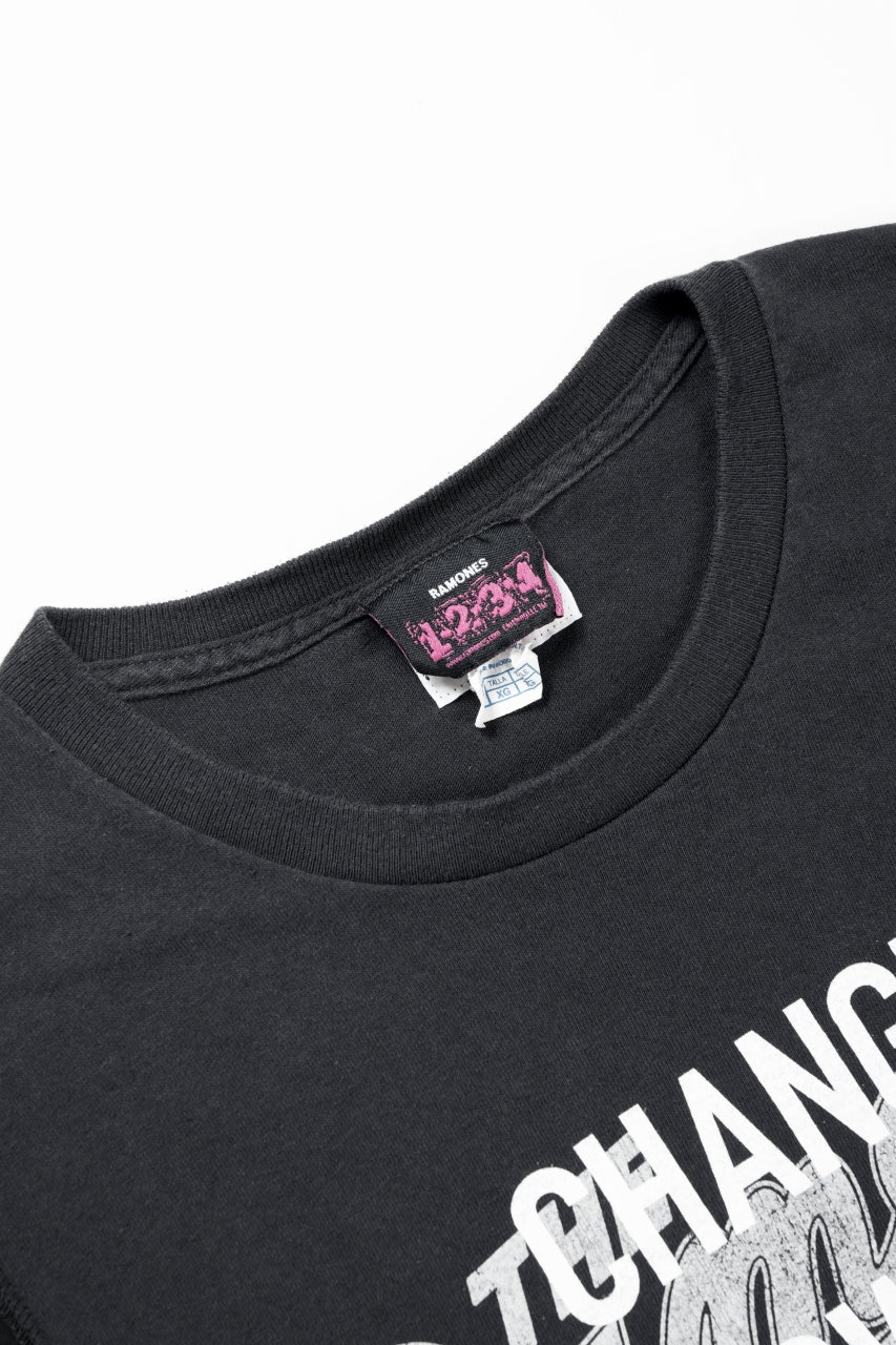 CHANGES exclusive VINTAGE REMAKE SHORT SLEEVE TEE (BLACK #J) - Image 6