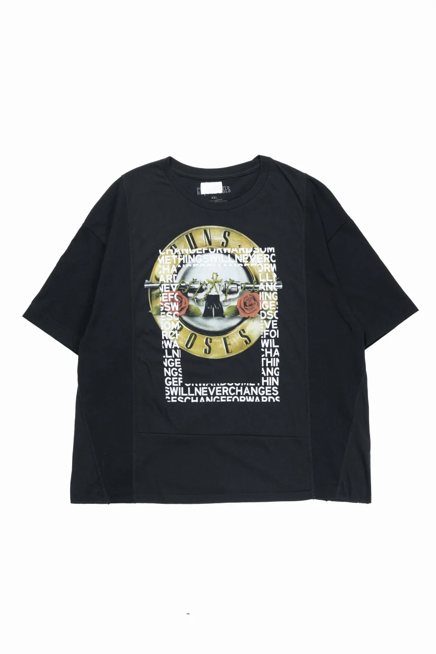 CHANGES exclusive VINTAGE REMAKE SHORT SLEEVE TEE (BLACK #K)