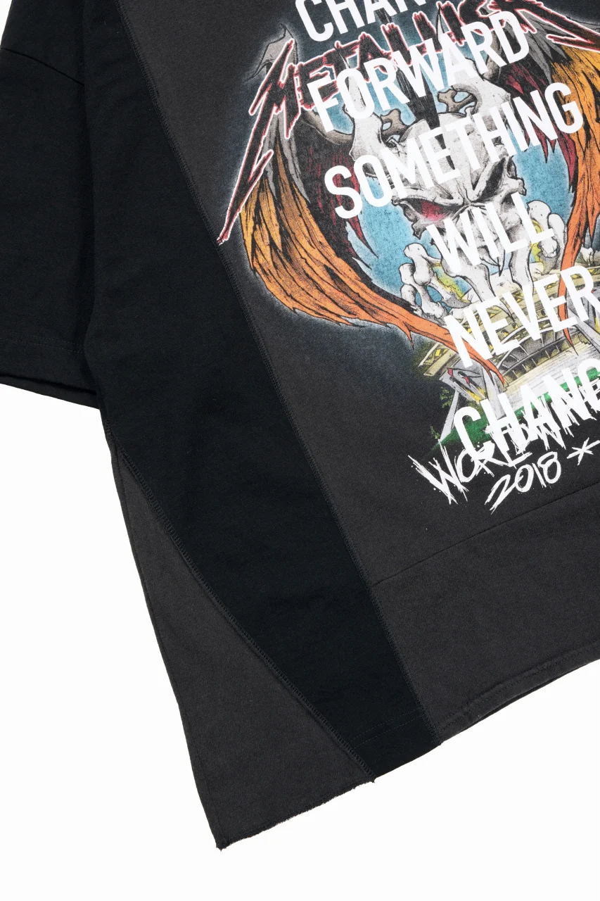 CHANGES exclusive VINTAGE REMAKE SHORT SLEEVE TEE (BLACK #M) - Image 4