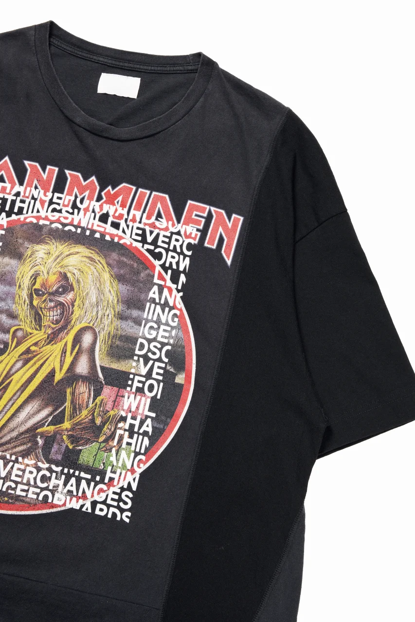 CHANGES exclusive VINTAGE REMAKE SHORT SLEEVE TEE (BLACK #N) - Image 3