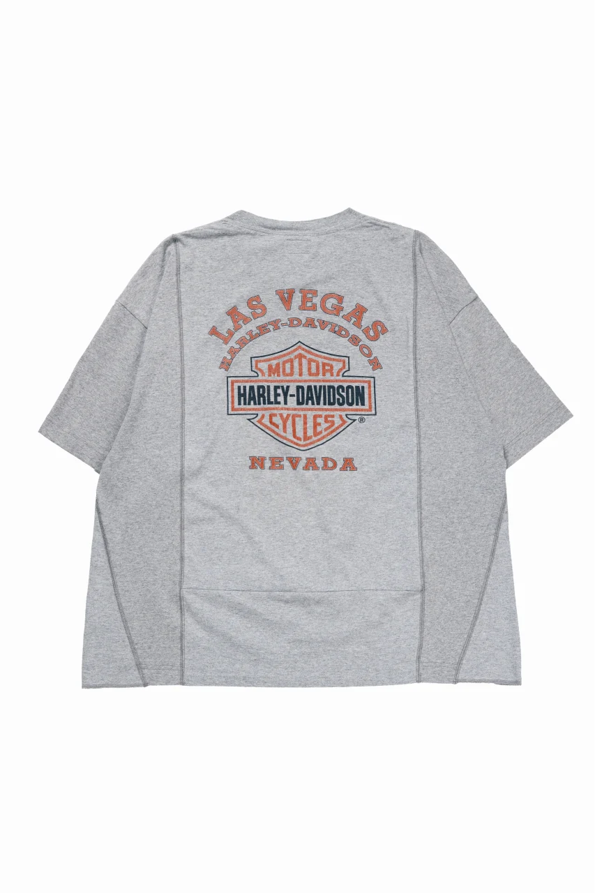 CHANGES exclusive VINTAGE REMAKE SHORT SLEEVE TEE (GREY #A) - Image 6