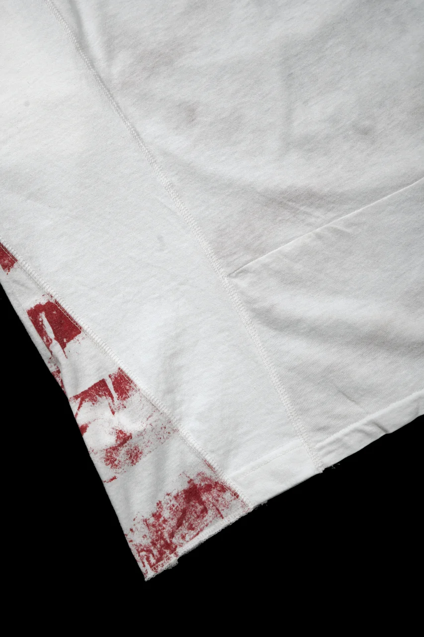 CHANGES exclusive VINTAGE REMAKE SHORT SLEEVE TEE (WHITE #C) - Image 5