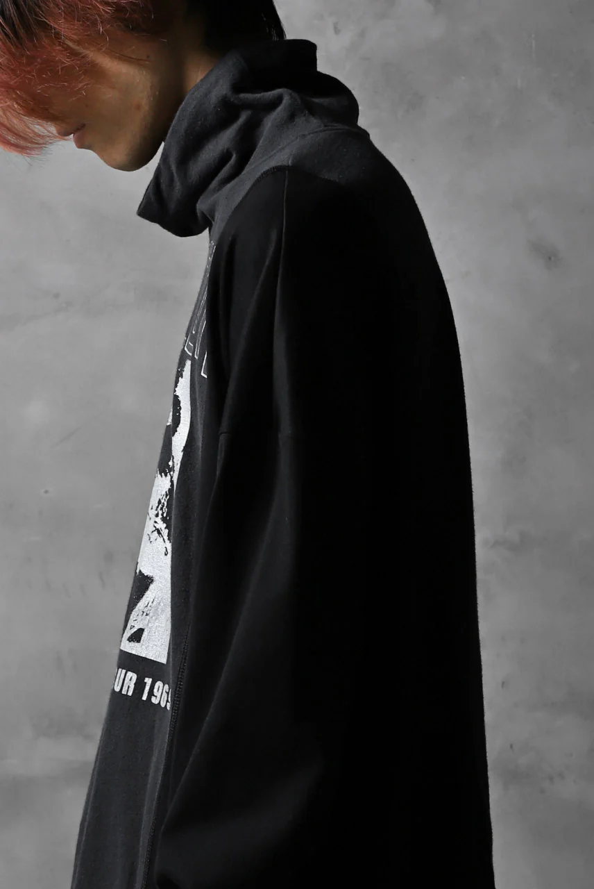 CHANGES VINTAGE REMAKE TURTLE-NECK BAND L/S TEE (BLACK #A) - Image 12