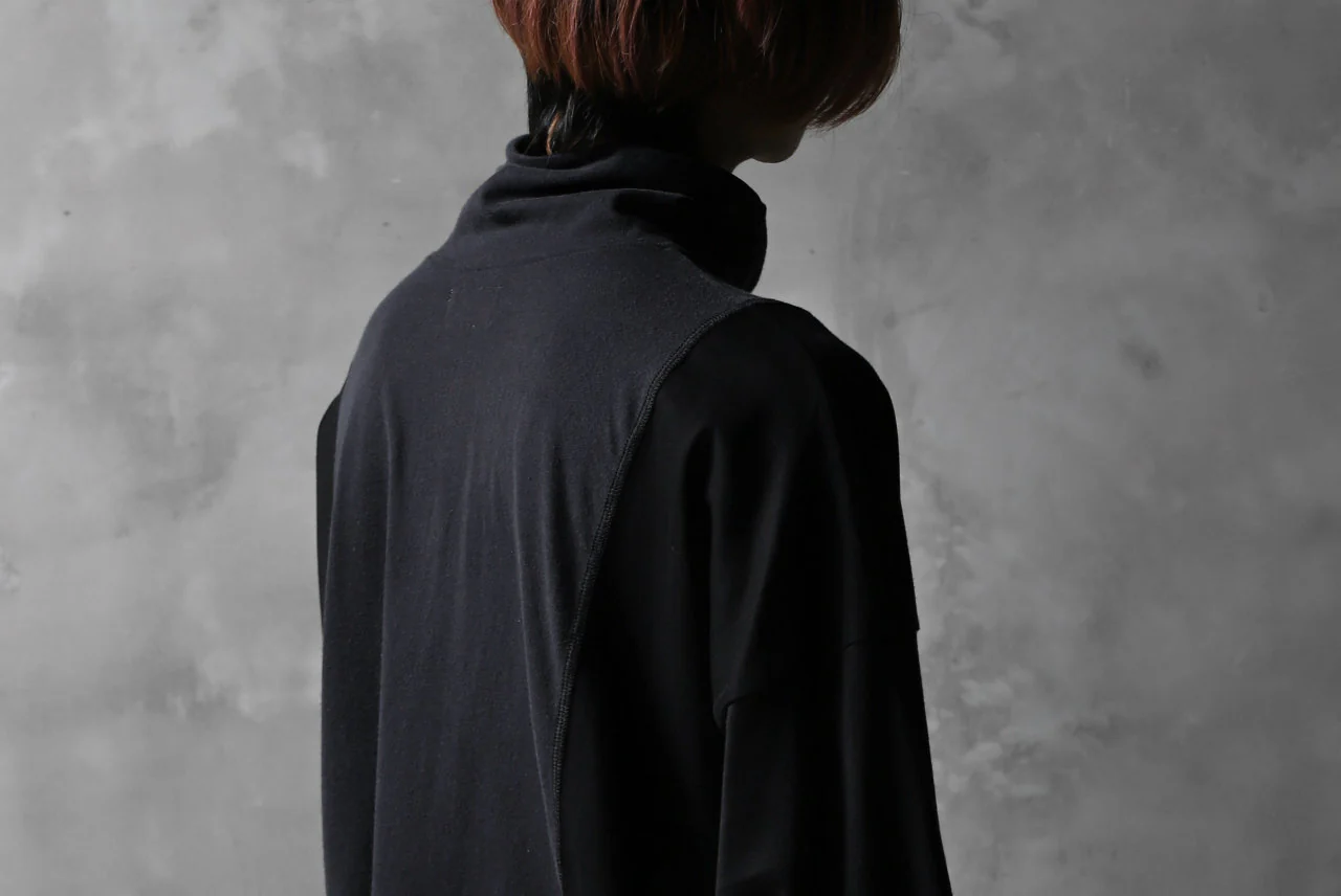 CHANGES VINTAGE REMAKE TURTLE-NECK BAND L/S TEE (BLACK #A) - Image 16