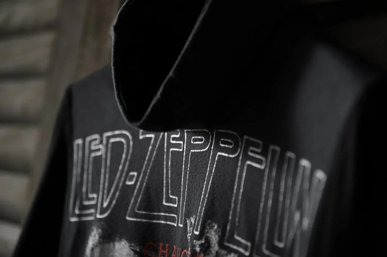 CHANGES VINTAGE REMAKE TURTLE-NECK BAND L/S TEE (BLACK #A) - Image 17