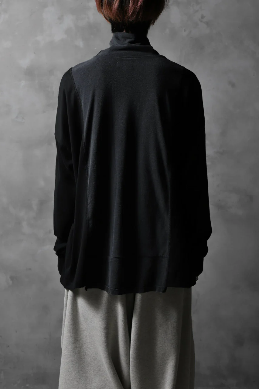 CHANGES VINTAGE REMAKE TURTLE-NECK BAND L/S TEE (BLACK #B) - Image 4