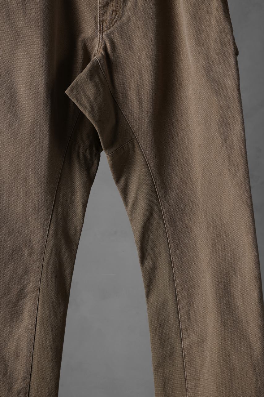 CHANGES x LOOM exclusive REMAKE REGULAR FIT CARPENTER PANTS / VINTAGE DUCK FABRIC (STONE WASHED) (BEIGE #B) - Image 5