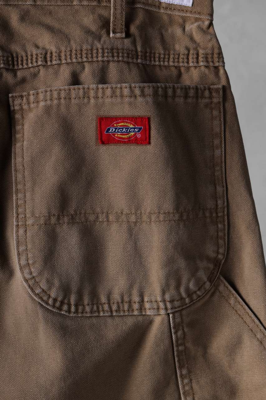 CHANGES x LOOM exclusive REMAKE REGULAR FIT CARPENTER PANTS / VINTAGE DUCK FABRIC (STONE WASHED) (BEIGE #D) - Image 12