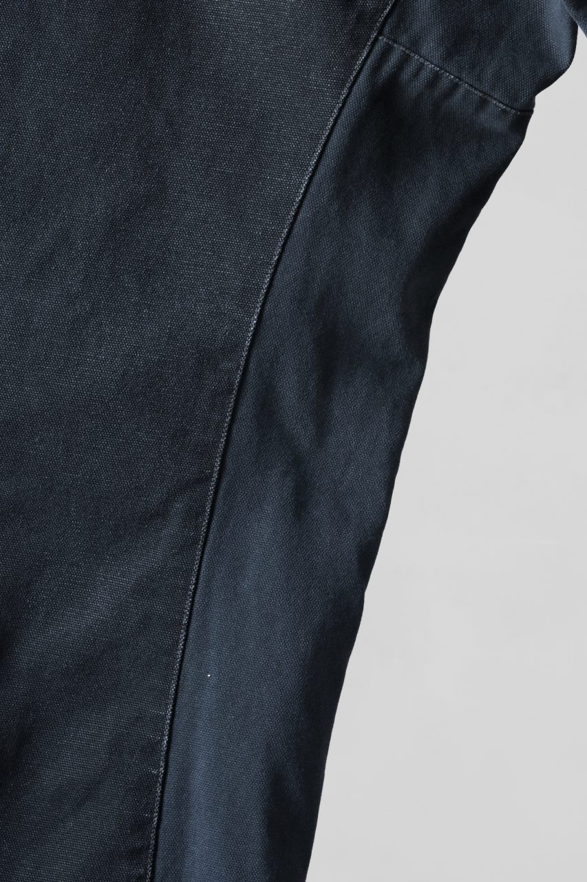 CHANGES x LOOM exclusive REMAKE REGULAR FIT CARPENTER PANTS / VINTAGE DUCK FABRIC (STONE WASHED) (BLACK #J) - Image 6