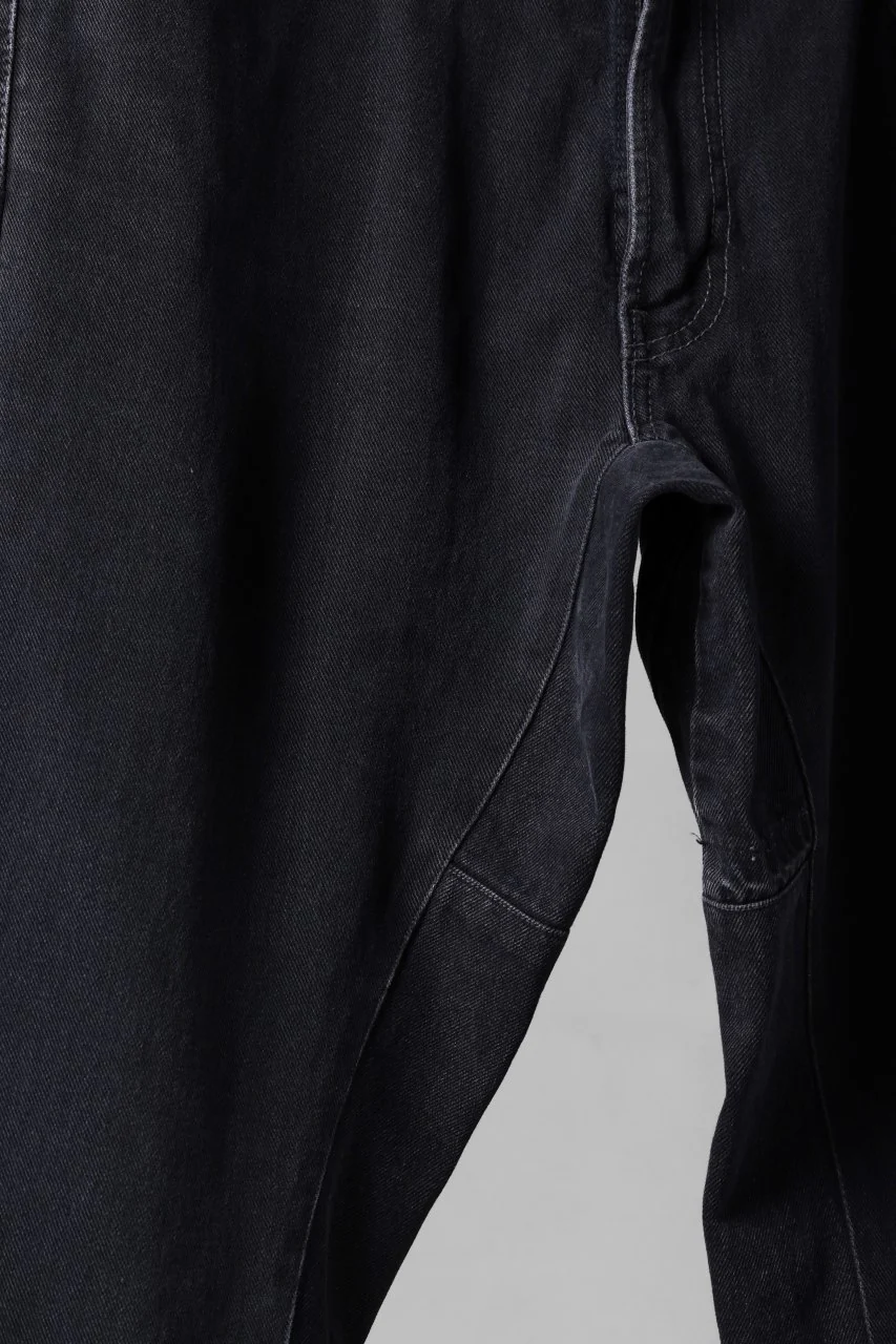CHANGES x LOOM exclusive REMAKE REGULAR FIT DENIM PANTS / VINTAGE LEVI’S JEANS (BLACK #G) - Image 6