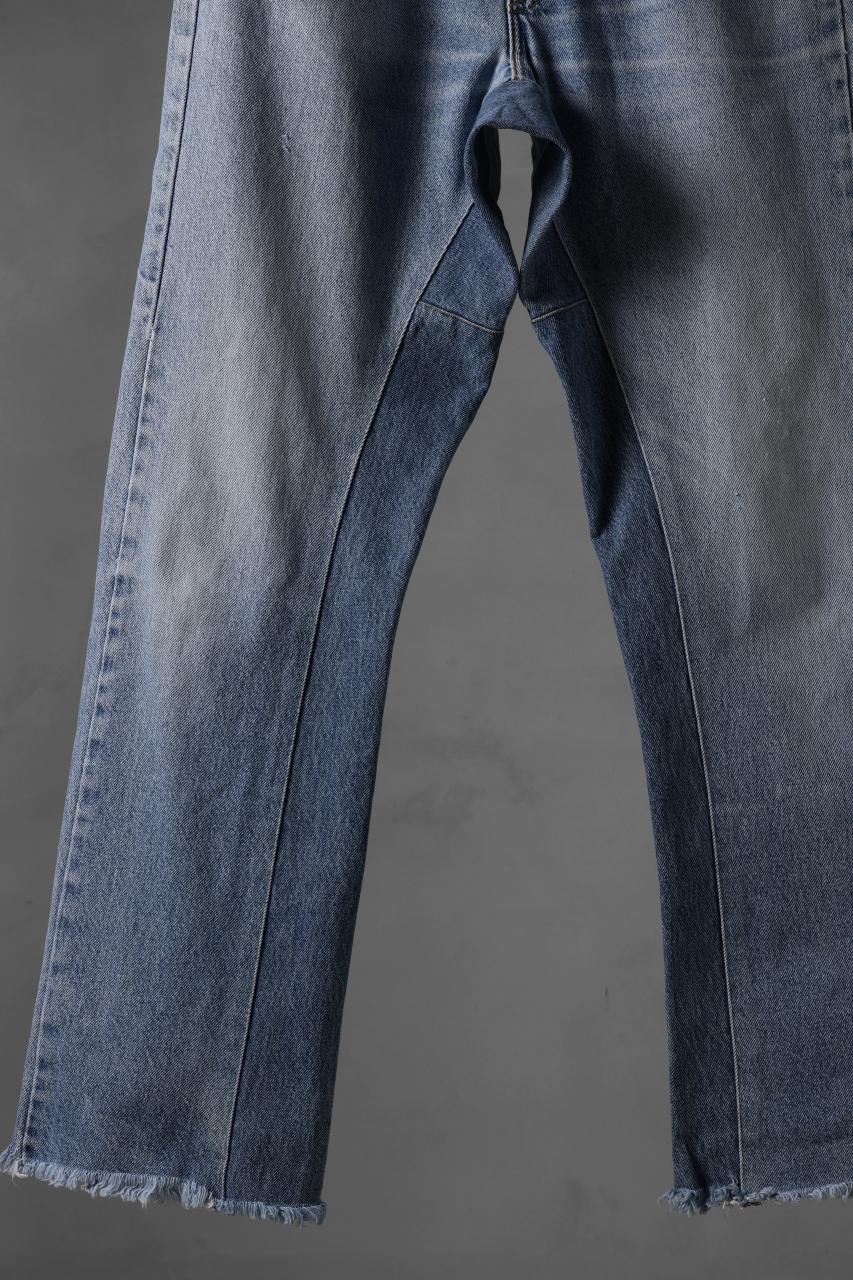 CHANGES x LOOM exclusive REMAKE REGULAR FIT DENIM PANTS / VINTAGE LEVI’S JEANS (INDIGO #E) - Image 5