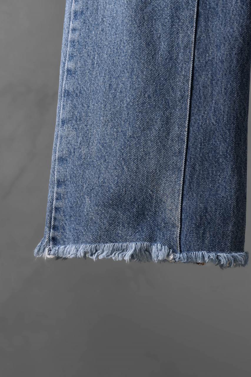 CHANGES x LOOM exclusive REMAKE REGULAR FIT DENIM PANTS / VINTAGE LEVI’S JEANS (INDIGO #E) - Image 6