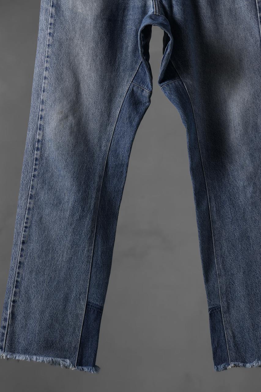 CHANGES x LOOM exclusive REMAKE REGULAR FIT DENIM PANTS / VINTAGE LEVI’S JEANS (INDIGO #G) - Image 5