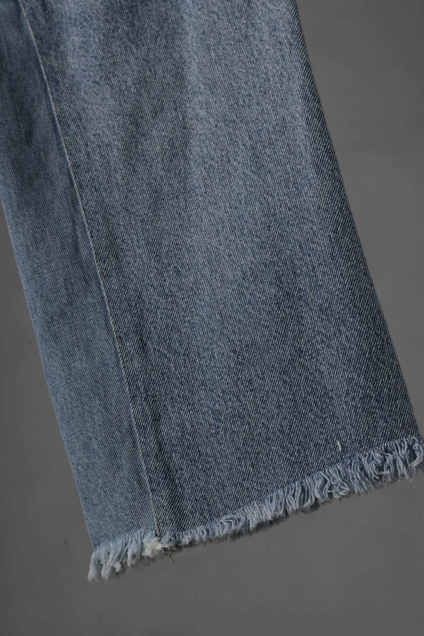 CHANGES x LOOM exclusive REMAKE REGULAR FIT DENIM PANTS / VINTAGE LEVI’S JEANS (INDIGO #H) - Image 12