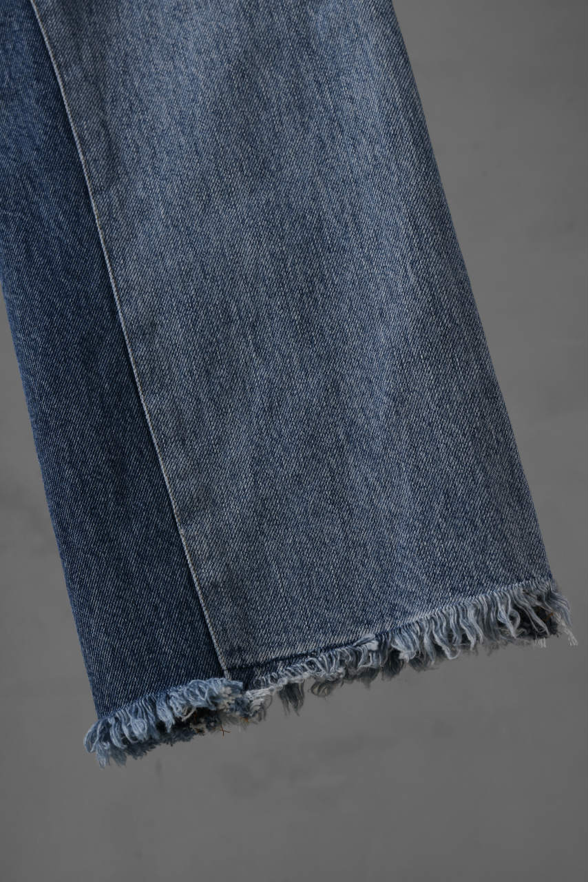 CHANGES x LOOM exclusive REMAKE REGULAR FIT DENIM PANTS / VINTAGE LEVI’S JEANS (INDIGO #I) - Image 12