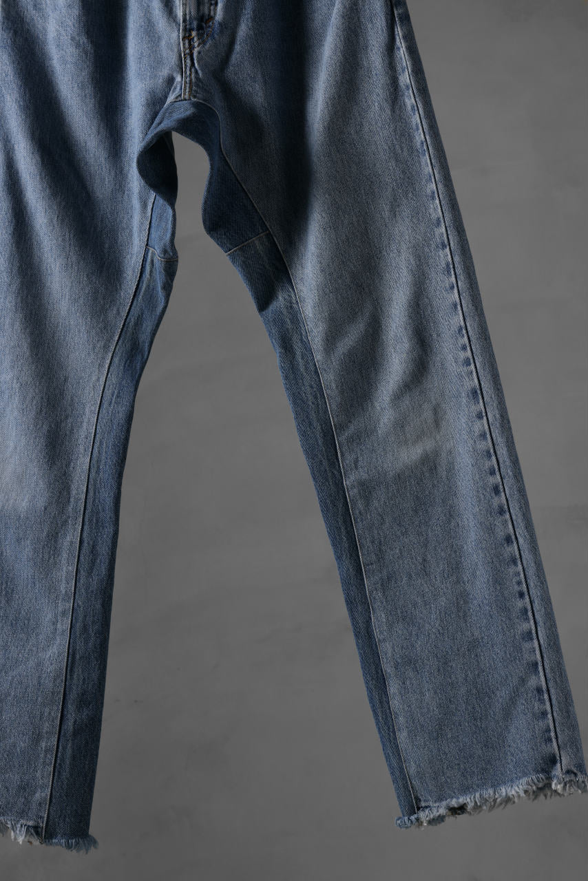 CHANGES x LOOM exclusive REMAKE REGULAR FIT DENIM PANTS / VINTAGE LEVI’S JEANS (INDIGO #I) - Image 7