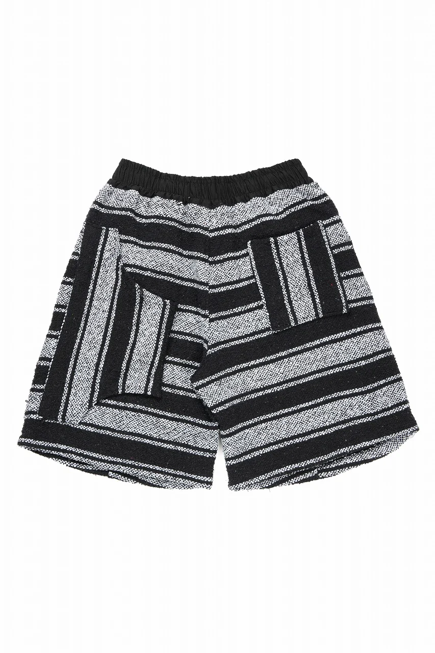 CHANGES x LOOM exclusive REMAKE SHORTS / VINTAGE MEXICAN SURF RAG (MULTI #B) - Image 2