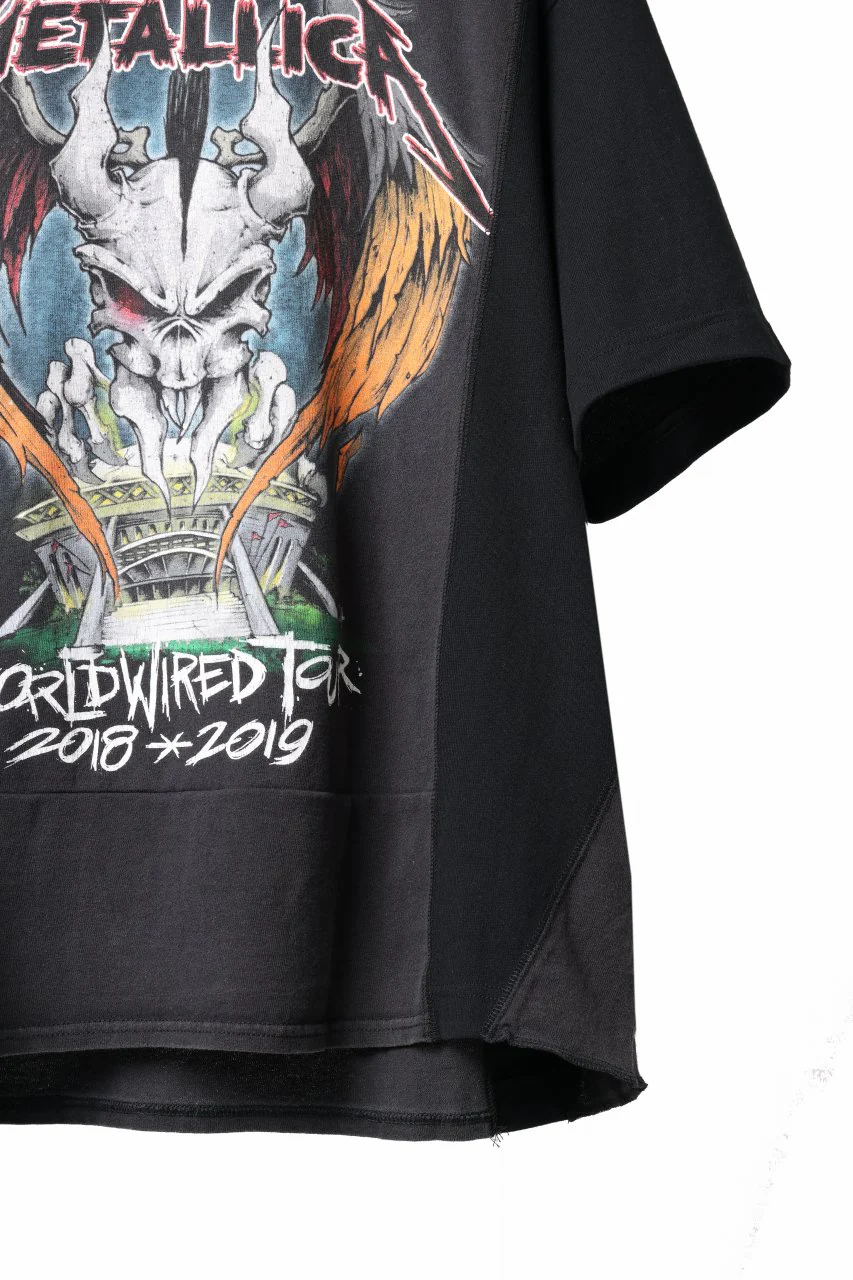 CHANGES x LOOM exclusive VINTAGE REMAKE T-SHIRT - new edition (BLACK #B) - Image 5