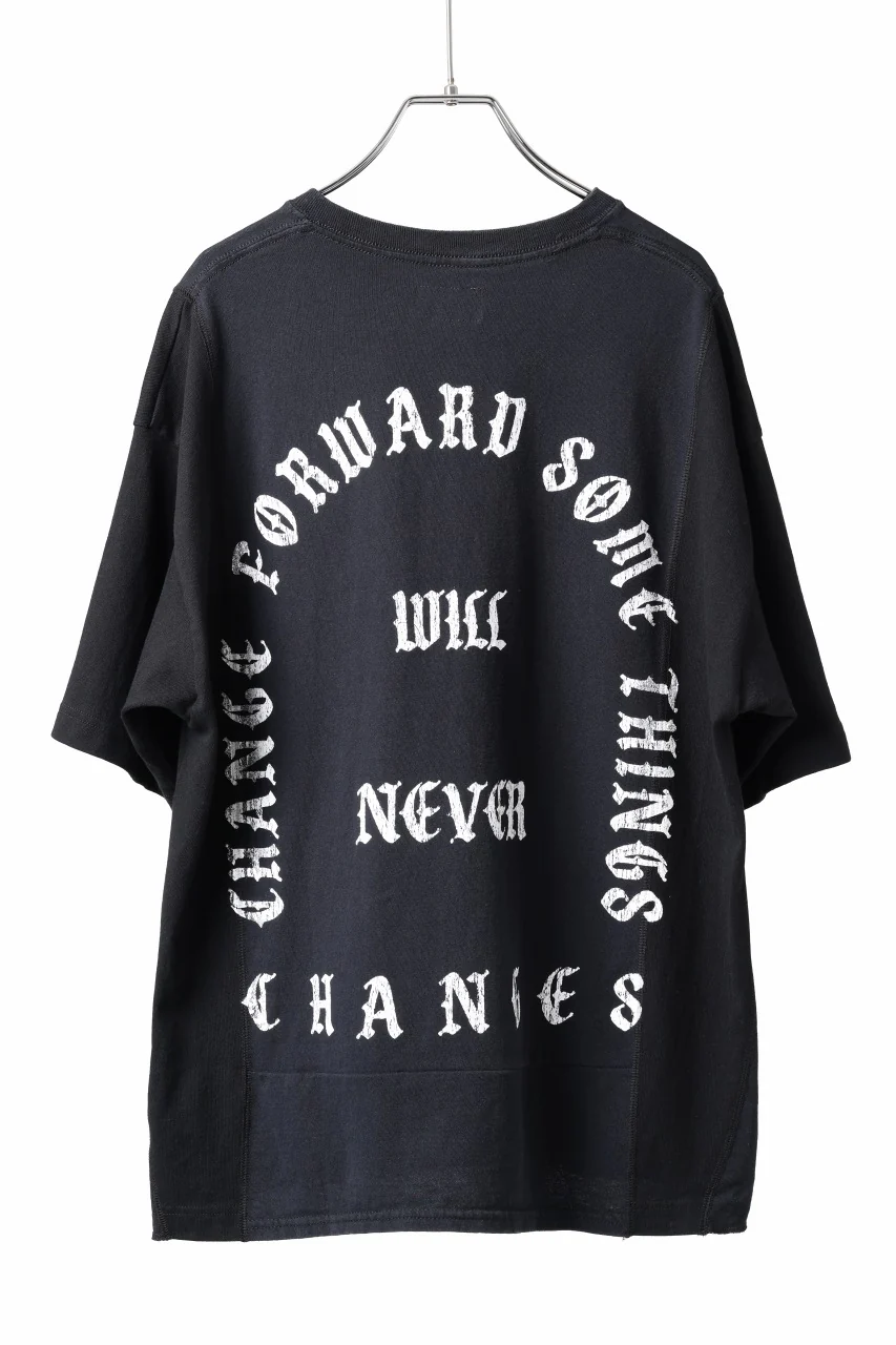 CHANGES x LOOM exclusive VINTAGE REMAKE T-SHIRT - new edition (BLACK #C) - Image 2