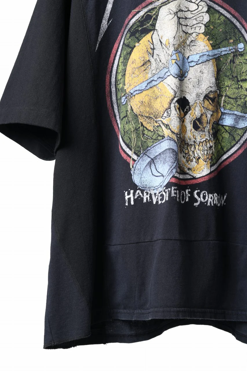 CHANGES x LOOM exclusive VINTAGE REMAKE T-SHIRT - new edition (BLACK #C) - Image 5