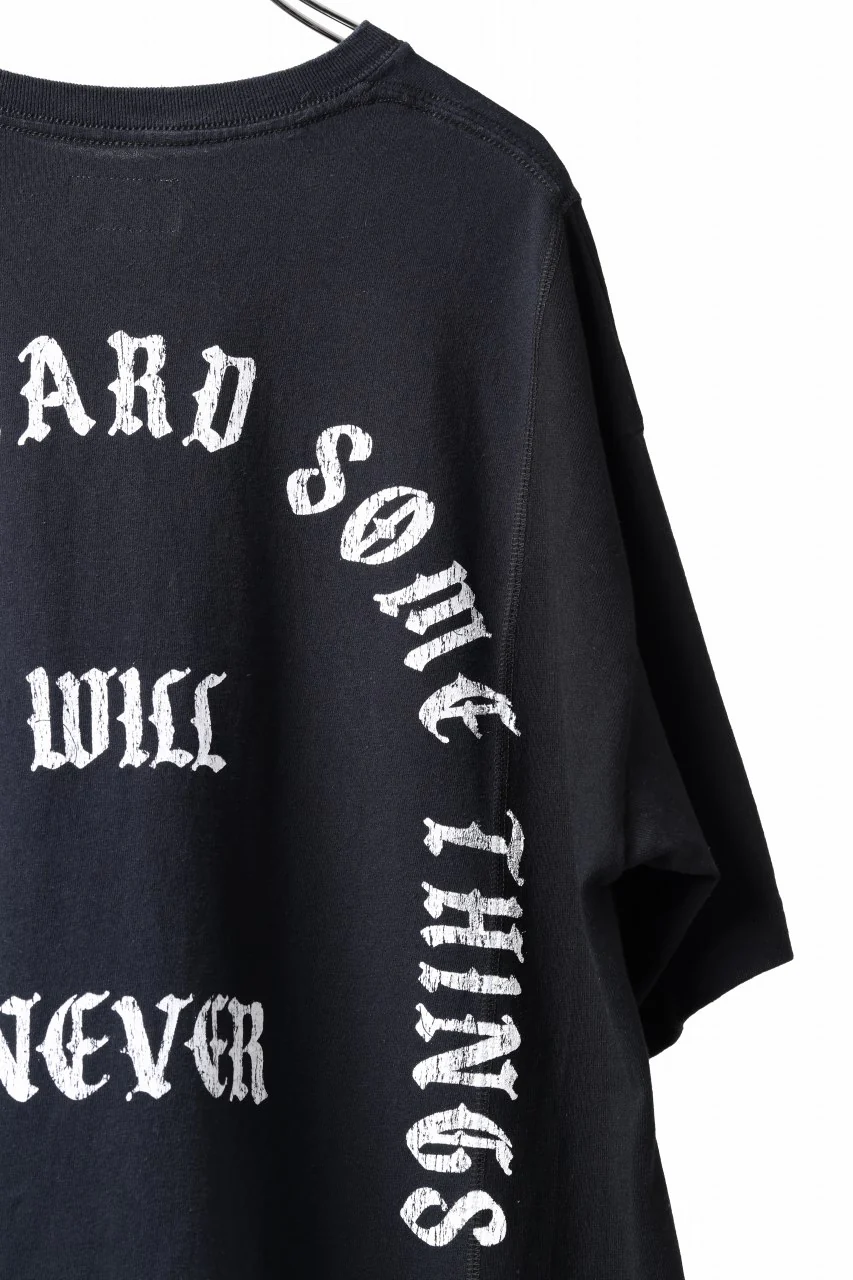 CHANGES x LOOM exclusive VINTAGE REMAKE T-SHIRT - new edition (BLACK #C) - Image 7