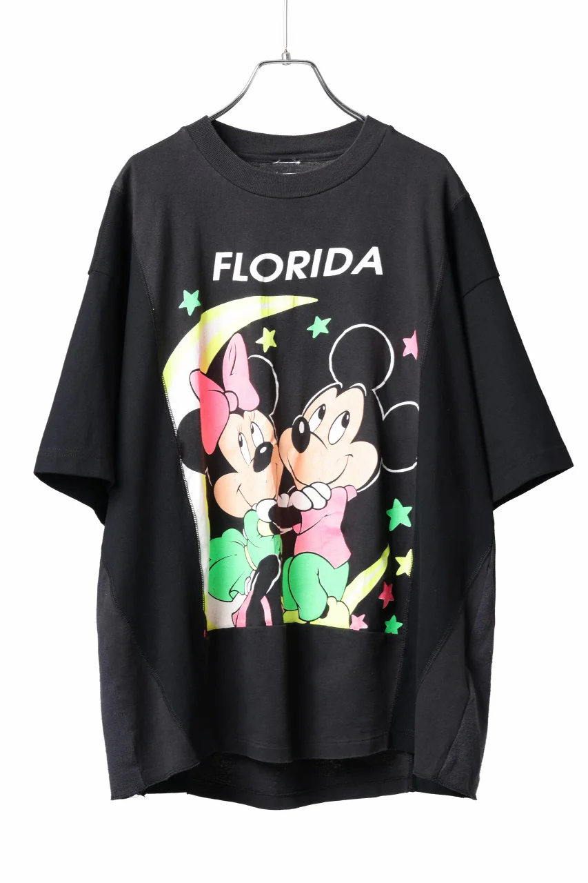 CHANGES x LOOM exclusive VINTAGE REMAKE T-SHIRT - new edition (BLACK #D)